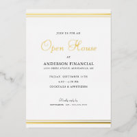 Business Open House Classic Professional Gold
