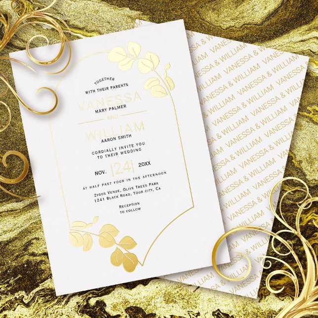 Invitation En Aluminium Cadre d'inspiration bijouterie et mariage blanc fe (Créateur téléchargé)