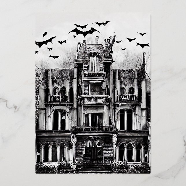 Invitation En Aluminium Cahier à spirale (Recto)