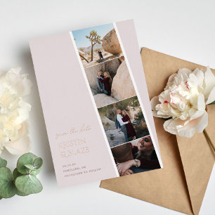 Invitation En Aluminium Capture Amour Mariage Enregistrer la date