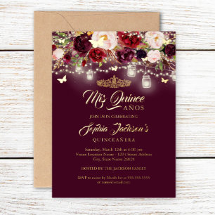 Invitation En Aluminium Carton d'invitation en papier d'aluminium Quincean