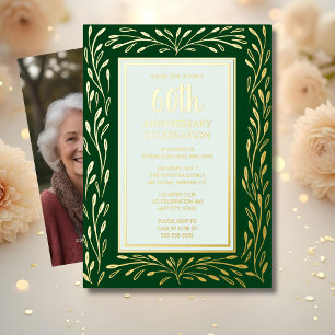 Invitation En Aluminium Cartons d'invitation pour les 60 ans de mariage Ém