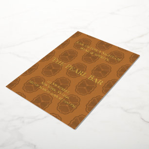 Invitation En Aluminium Charme