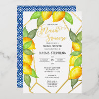 Citrons de Squeeze Fête des mariées italienne - Or