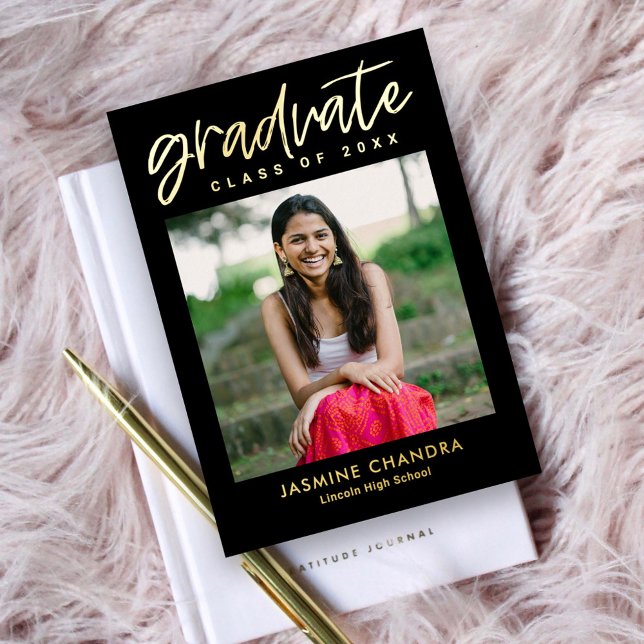 Invitation En Aluminium Clôture de couleur I modifiable pour le Cool Foil (Créateur téléchargé)