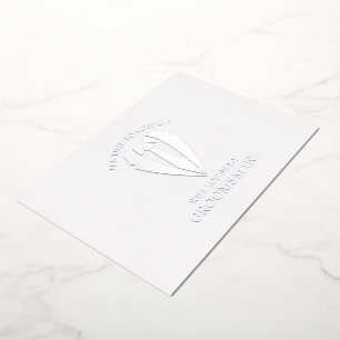 Invitation En Aluminium Costume d'Argent Personnalisé Groomsman Propositio