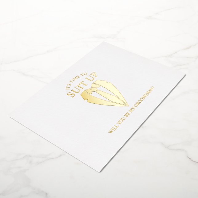Invitation En Aluminium Costume d'or - Proposition de fabricant personnali (Rotation)