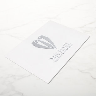 Invitation En Aluminium Costume Mariage en argent et Cravate Groomsman Pro