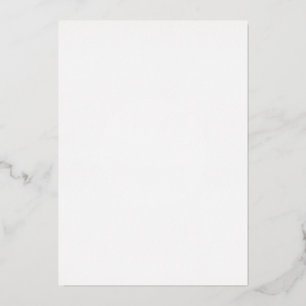 Invitation En Aluminium Créez votre propre personnalisable blanc