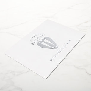 Invitation En Aluminium Demande de témoin de mariage personnalisée avec co