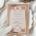 Invitation En Aluminium Dentelle orange brûlée Mariage musulman traditionn<br><div class="desc">Cette faire-part de mariage exquise saisit l'essence du mariage musulman traditionnel avec son design élégant en dentelle dans une teinte orange chaude et brûlée. Les subtilités délicates de la frontière encadrent la page, menant l'oeil à la calligraphie islamique sacrée en haut du centre. L'arrière - plan ancien parchemin donne une...</div>