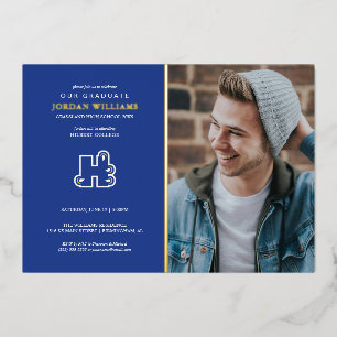 Invitation En Aluminium Diplômés de Hilbert College