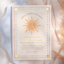 Douceur Ensoleillée Vintage Baby Shower Fantaisist