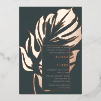 Élégant minimaliste moderne feuille de Monstera ma