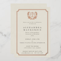 Élégant Oyster JD Law School Graduation Party