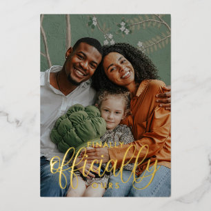 Invitation En Aluminium Enfin officiellement notre 2 adoption photo