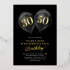 Fête conjointe d'anniversaire Double Célébration