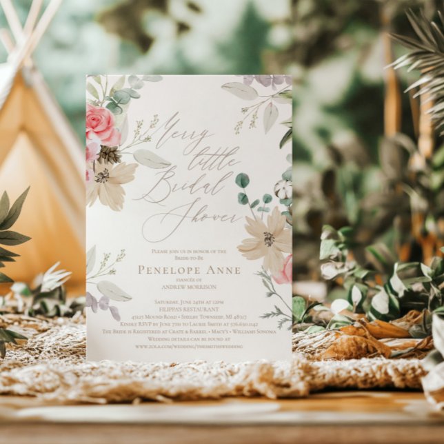 Invitation En Aluminium Fête de douche de mariée de Noël – Élégant et Amus (Créateur téléchargé)