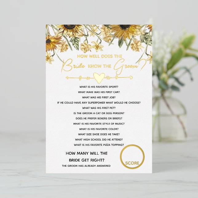 Invitation En Aluminium Fête des mariées Bachelorette Fête Mariée Connaîtr (Debout devant)