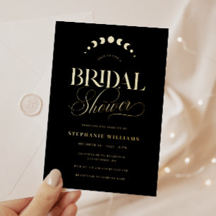 Invitation En Aluminium Fête des mariées céleste