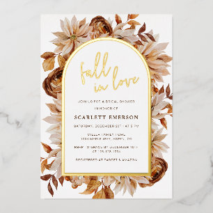 Invitation En Aluminium Fête des mariées élégante