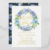 Fleurs d'Hydrangée Bleue Fête des mariées de couro