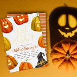 Invitation En Aluminium Foil Trick ou Treat Halloween fête d'anniversaire<br><div class="desc">Ajoutez un peu de brillance à vos invitations de fête d'anniversaire avec de l'or, de l'argent ou de l'or rose ! Ce style métallique classique et intemporel ajoutera un autre niveau à vos invitations. Trick ou traitement ? Ce mignon invitation de parti présente une bordure de citrouilles sculptés peints à...</div>