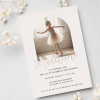 Girl Cute Pastel Arch Photo Gold Anniversaire