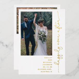 Invitation En Aluminium Heureusement Jamais Après La Réception De La Fête 