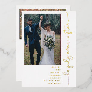 Invitation En Aluminium Heureusement Jamais Après Réception De Fête Seulem