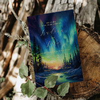 Hiver Enchantant | Mariage aurores boréales