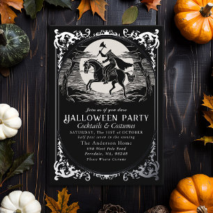 Invitation En Aluminium Horseman sans tête Sleepy Hollow Halloween Party
