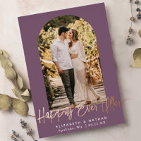 Joyeux Jour après Mariage Arch Frame Photo Foil