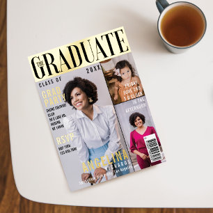 Invitation En Aluminium Le magazine tendance Graduate Couverture 3 Photo G