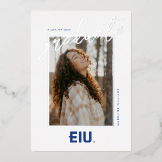 Invitation En Aluminium Lettre majuscule EIU