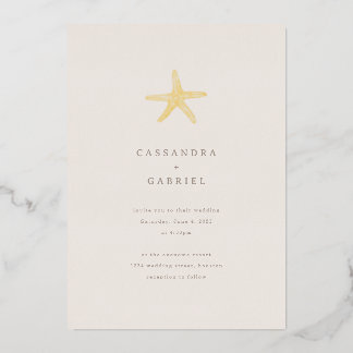 Invitation En Aluminium Lihue Mariage