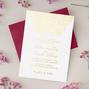Invitation En Aluminium Mariage Arc-en-Ciel de Style de Fiesta Mexicain Vi