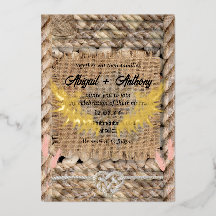 Mariage de corde brute classique