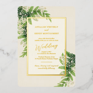 Invitation En Aluminium Mariage de fougères