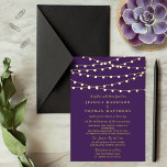 Invitation En Aluminium Mariage de lumière à chaîne moderne Real<br><div class="desc">Célébrez dans le style avec ces invitations de mariage chic et très tendance. Ce design est facile à personnaliser avec votre libellé d'événement spécial et vos invités seront ravis quand ils reçoivent ces invitations fabuleux.</div>