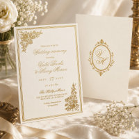 Mariage de Luxe Floral Romantique Régence Vintage