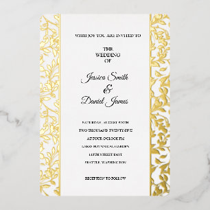 Invitation En Aluminium Mariage de Vigne 