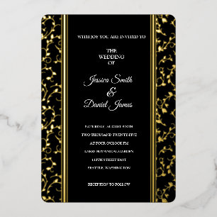 Invitation En Aluminium Mariage de vigne