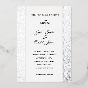 Invitation En Aluminium Mariage de vigne