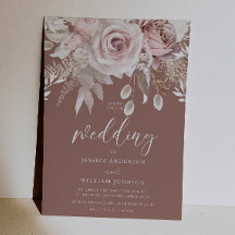 Mariage Élégant Pur Argent Divin & Floral Rose