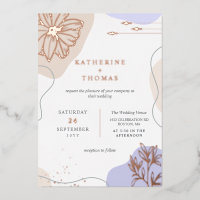 Mariage floral verdure lavande et lin