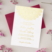 Mariage Mandala Croissant Bleu Rouge Chaud