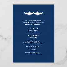 Mariage Requin Feuille d'Argent
