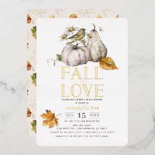 Invitation En Aluminium Mariage Tomate Blanche Oiseau Tomber en Amour Ente