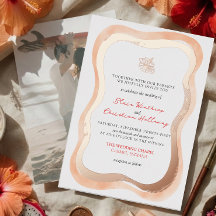 Mariage vibrant à l'Hibiscus Tropical avec Bordure